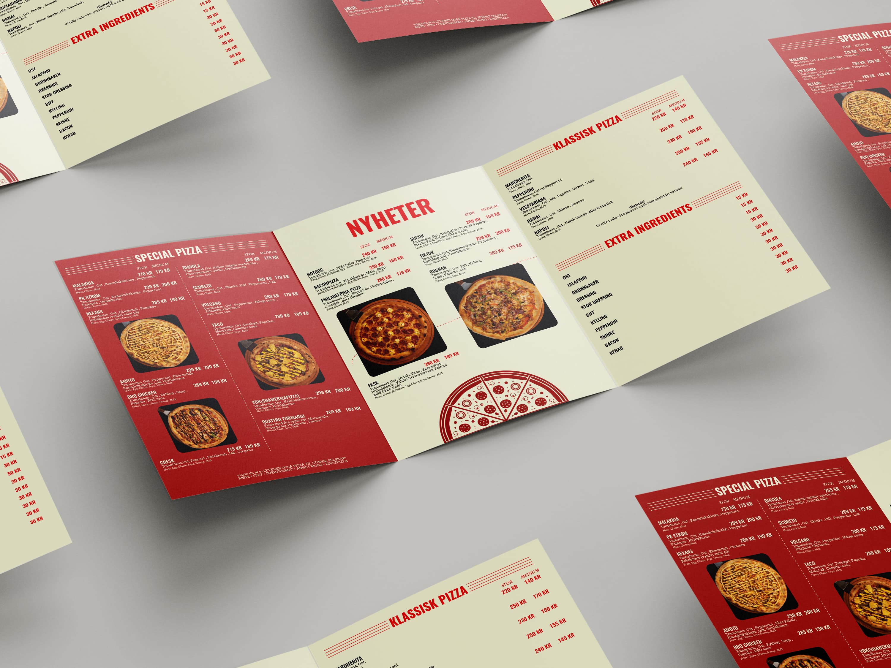 Trifold menu · 02, restaurant menu design by Al Mamun