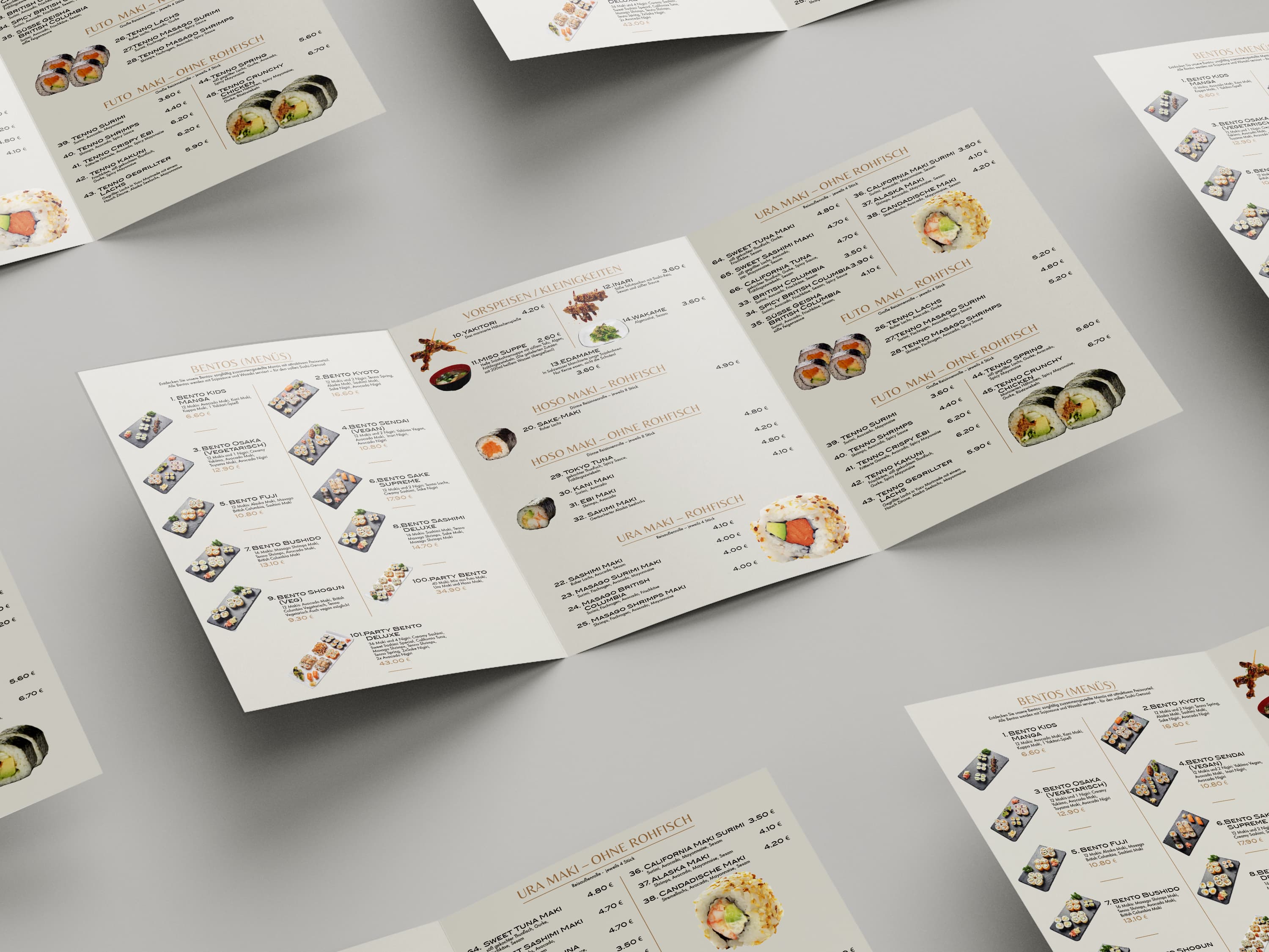 Trifold menu · 05, restaurant menu design by Al Mamun