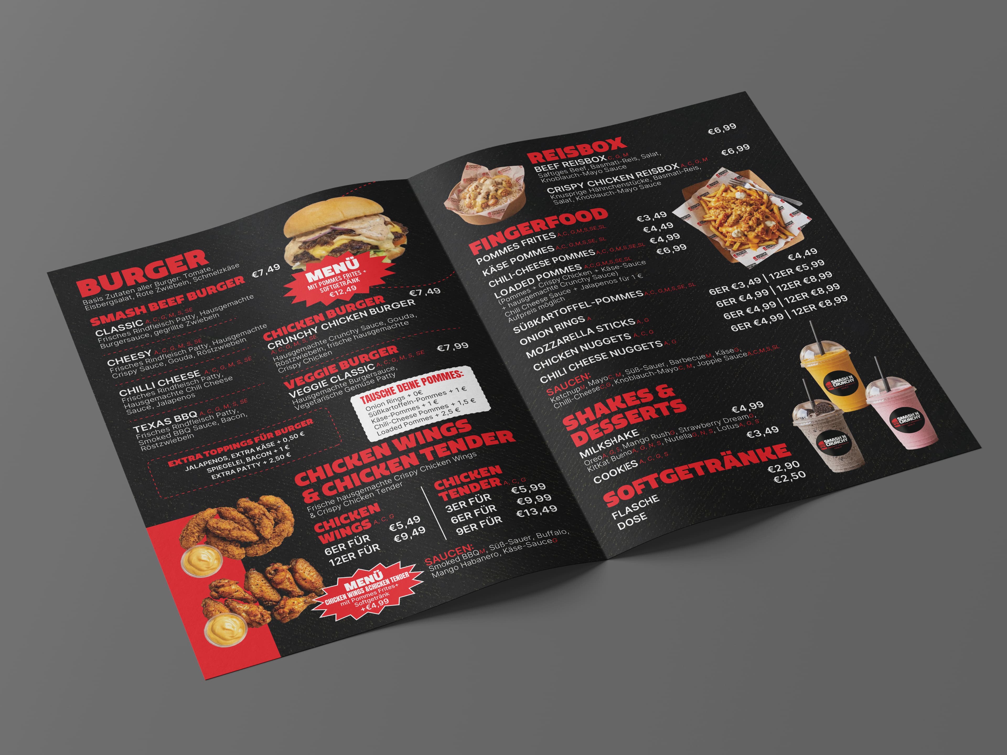 Bifold menu · 03, restaurant menu design by Al Mamun