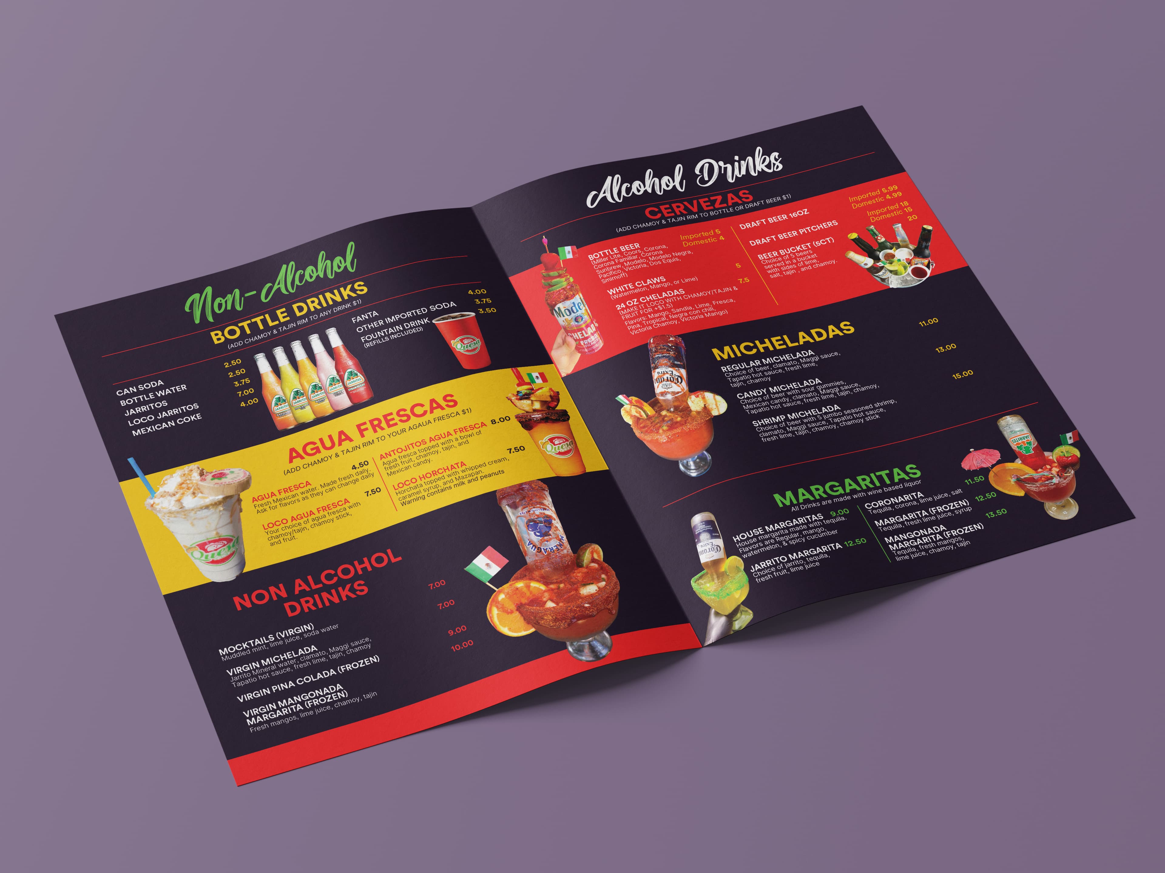 Bifold menu · 04, restaurant menu design by Al Mamun