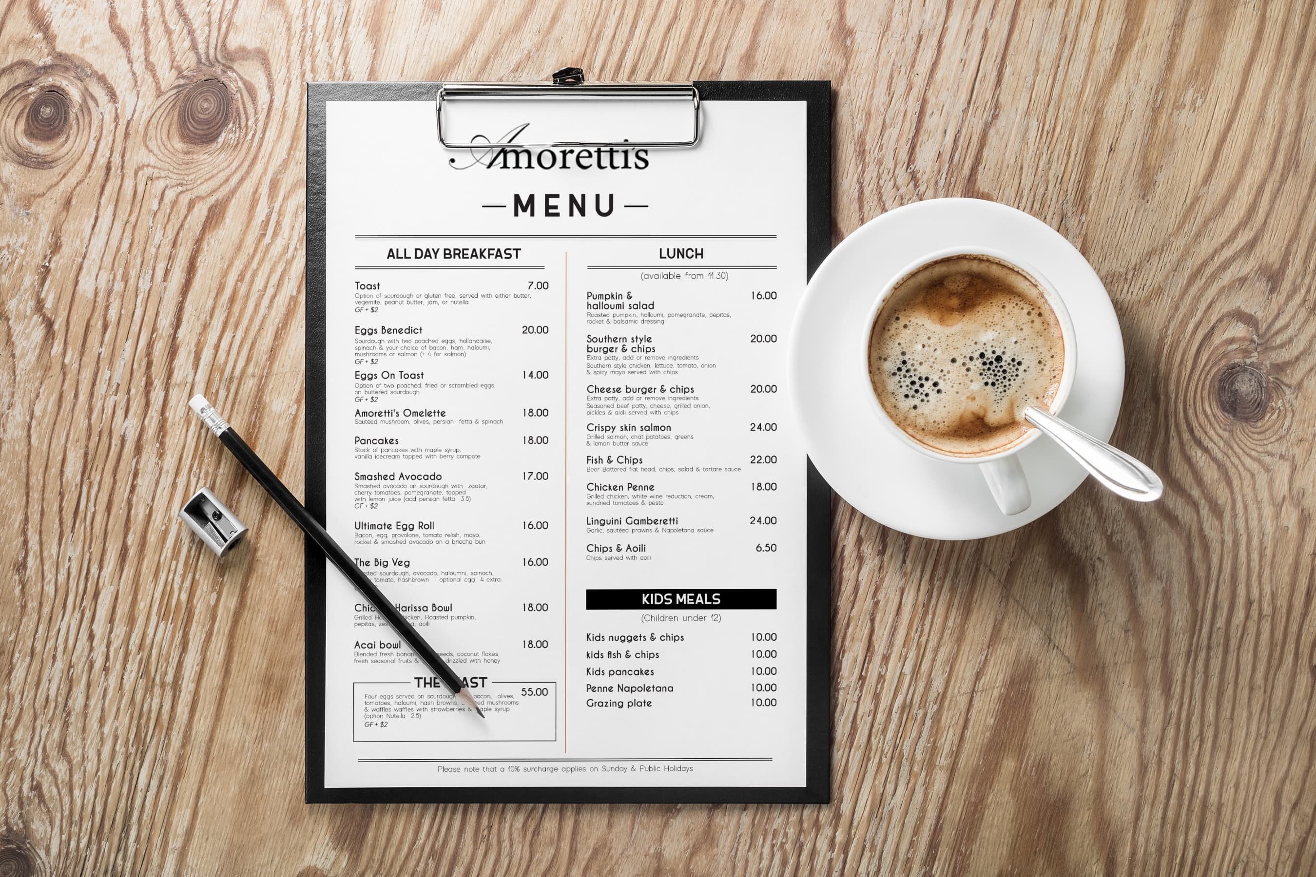 Minimal menu · 04, restaurant menu design by Al Mamun