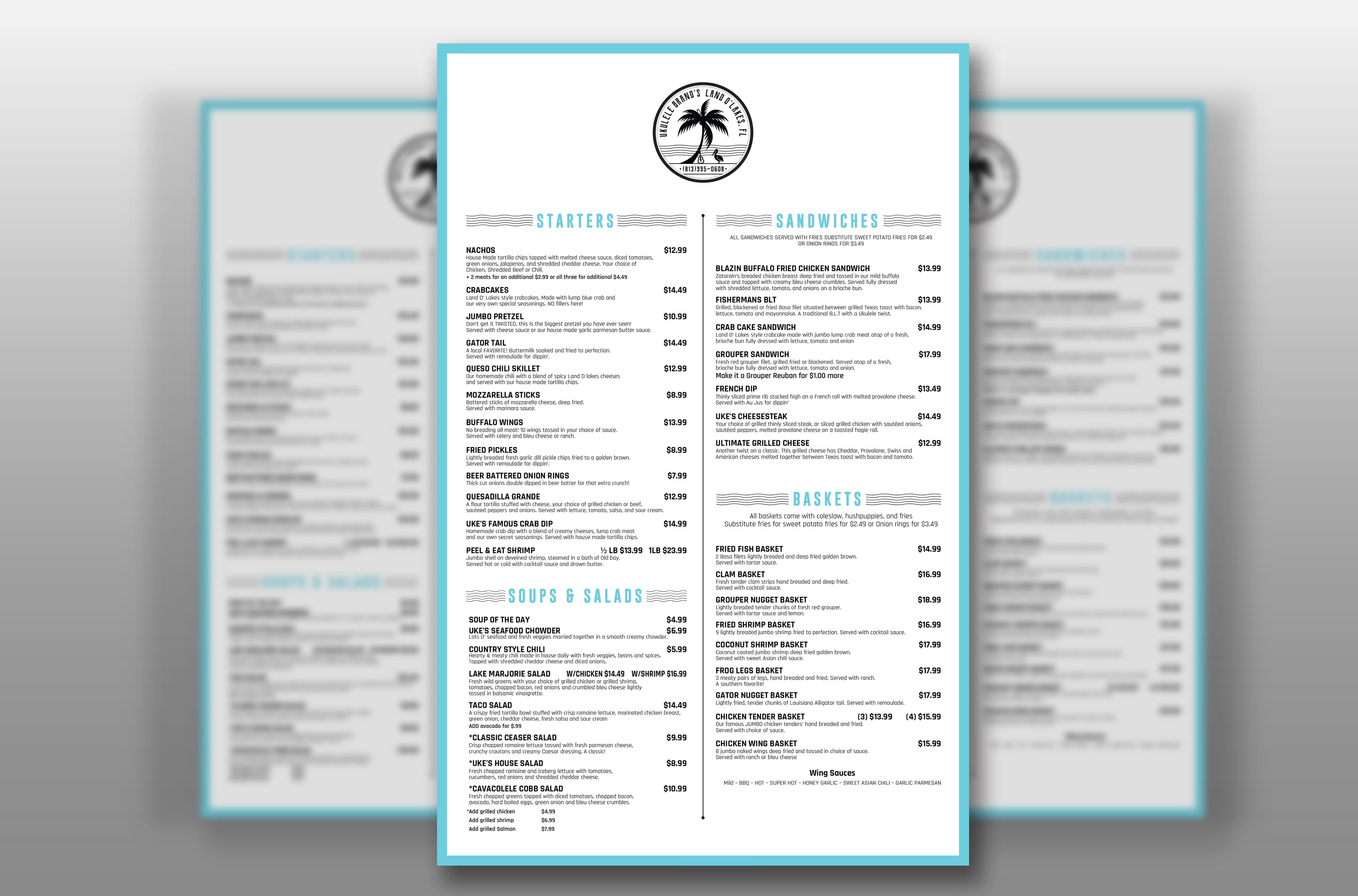 Minimal menu · 05, restaurant menu design by Al Mamun
