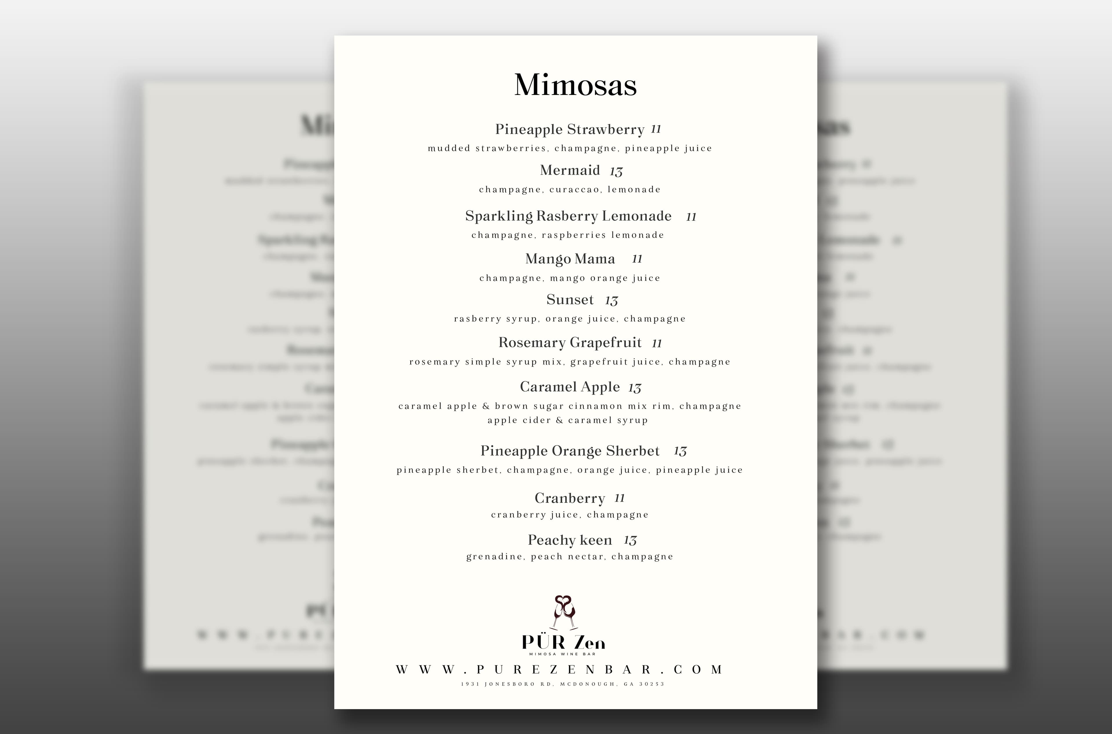 Minimal menu · 06, restaurant menu design by Al Mamun