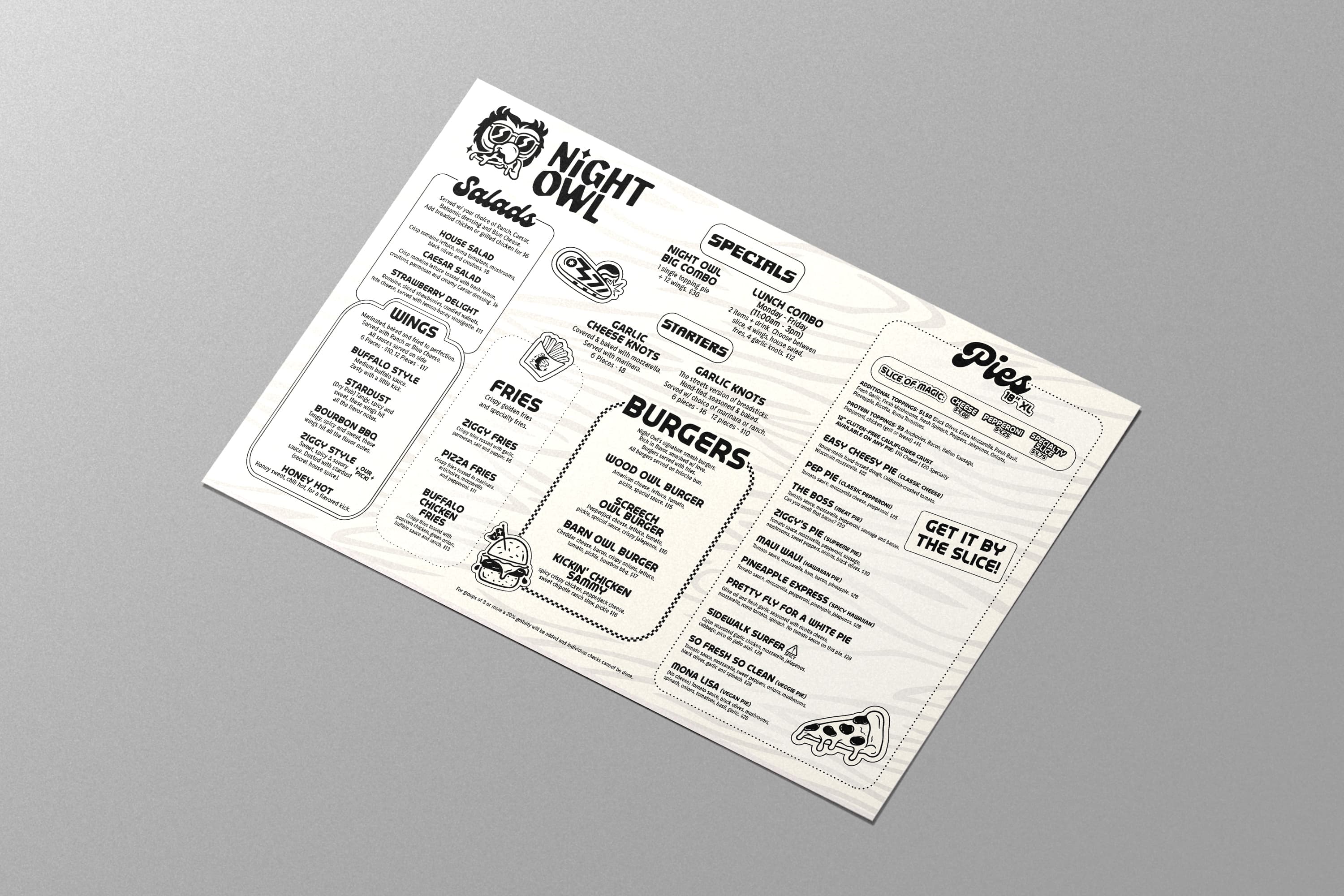 Single page menu · 11, restaurant menu design by Al Mamun