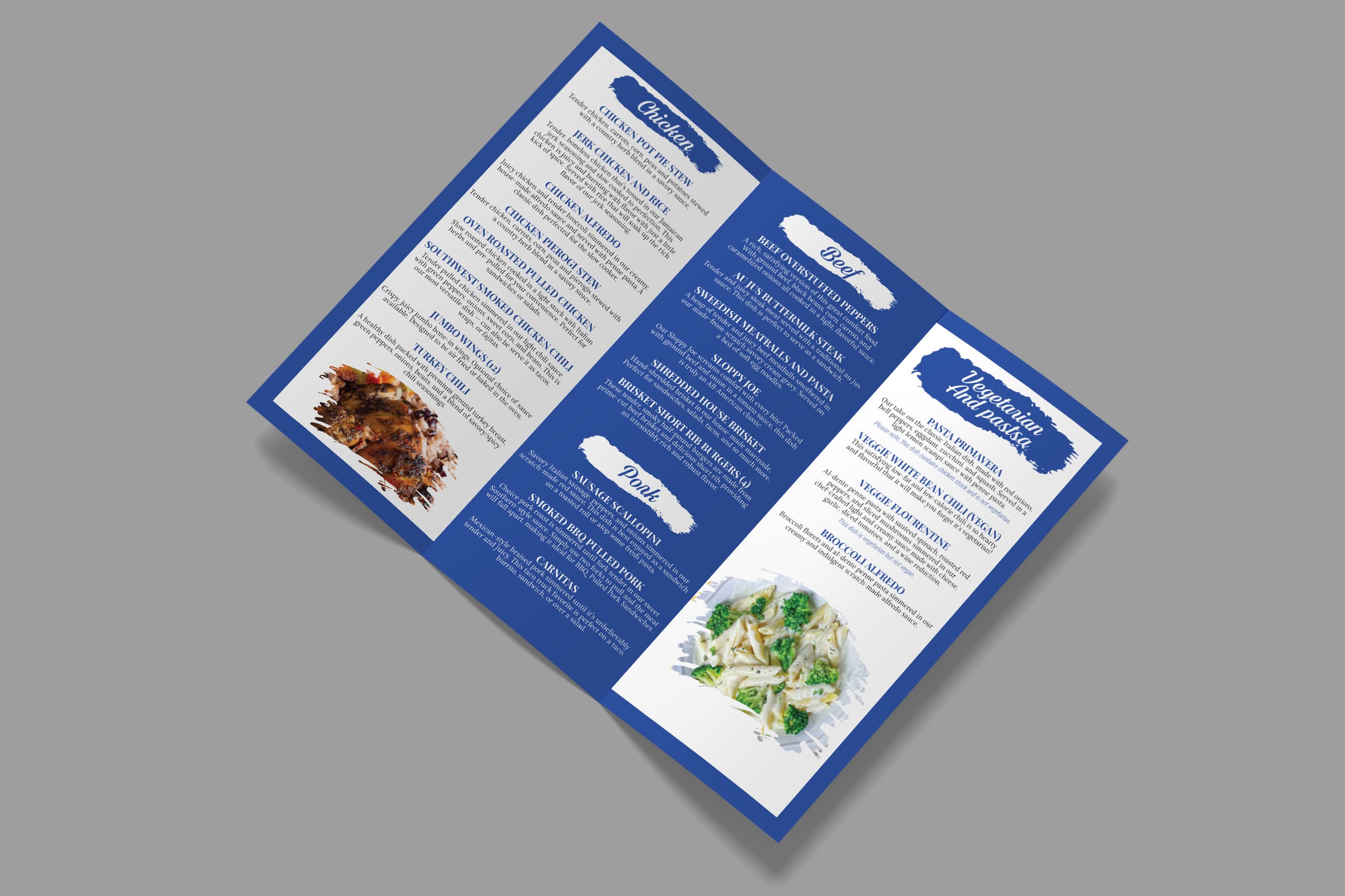 Trifold menu · 10, restaurant menu design by Al Mamun